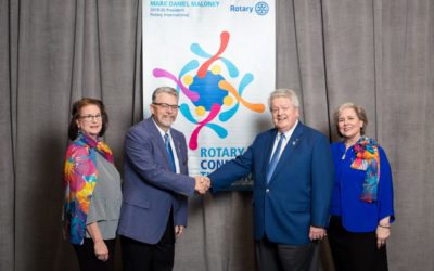 July | The Journey as “Rotary Connects the World”