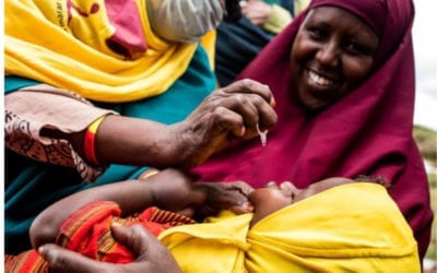 Immunizers in Somalia conducted integrated vaccinations