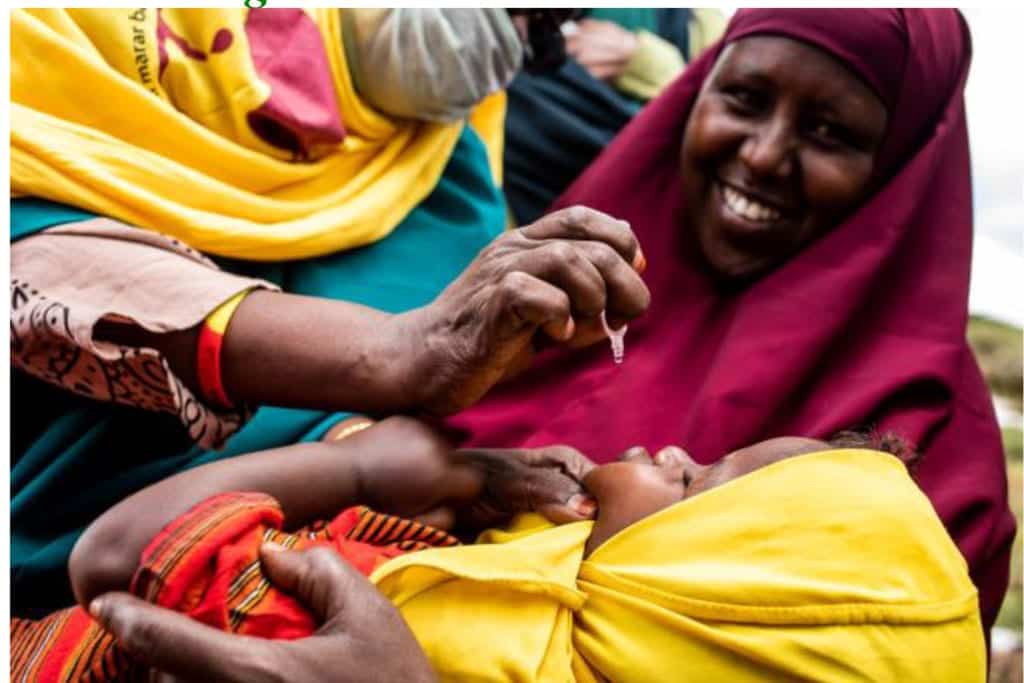 immunizers in Somalia who recently conducted integrated Measles & Polio