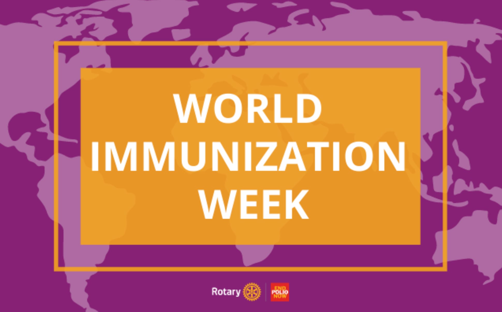 World Immunization Week is 24-30 April