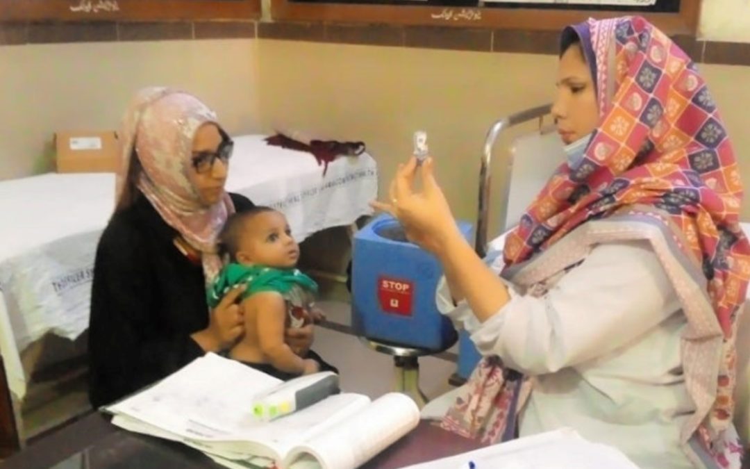 Shumaila Majeed community-based health worker in Lahore