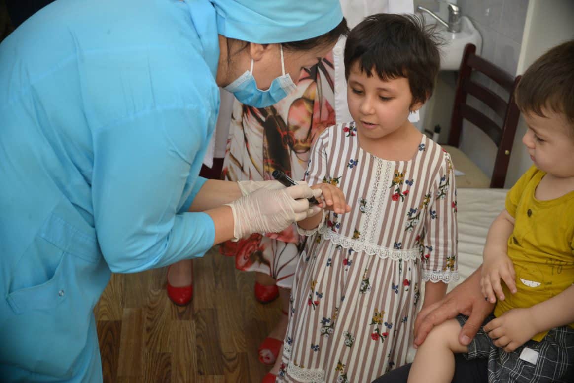 Polio returned to Tajikistan in the past year
