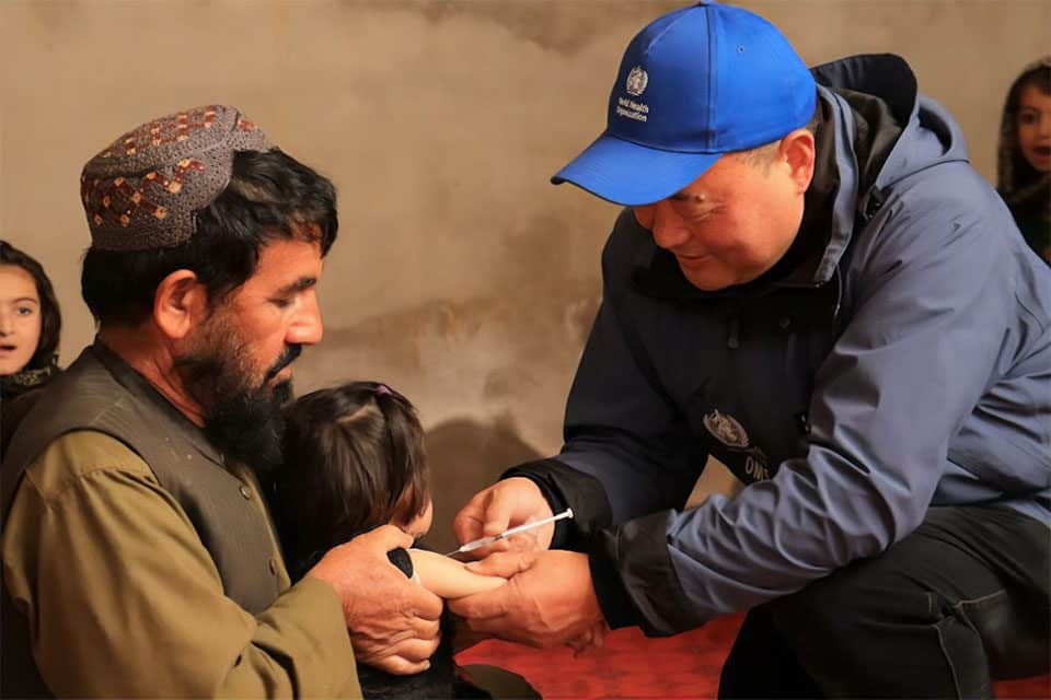 Polio program provides assistance to Measles effort Afghanistan