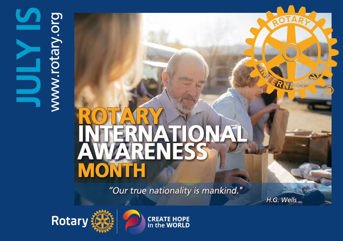 July is Rotary International Awareness Month