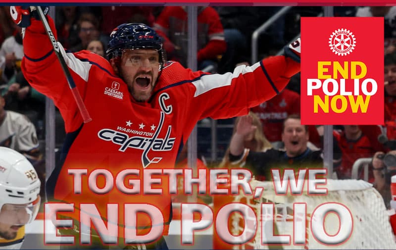 Caps Rotary Night- Support End Polio Now